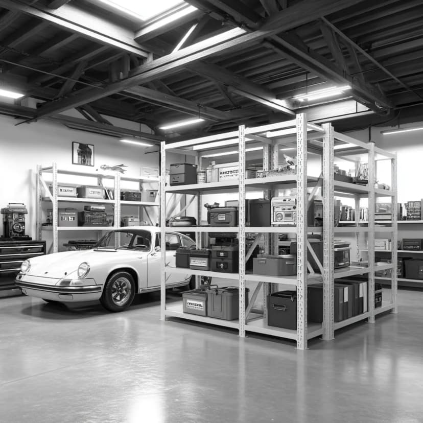 Atlas Series in garage