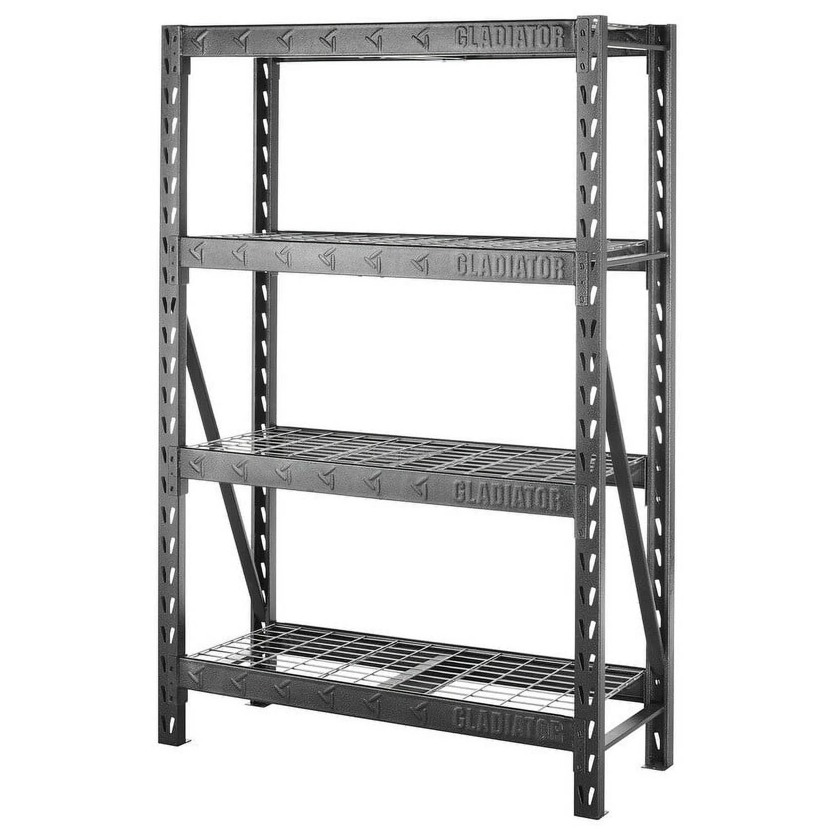 Competitor shelf showing wear and lower quality